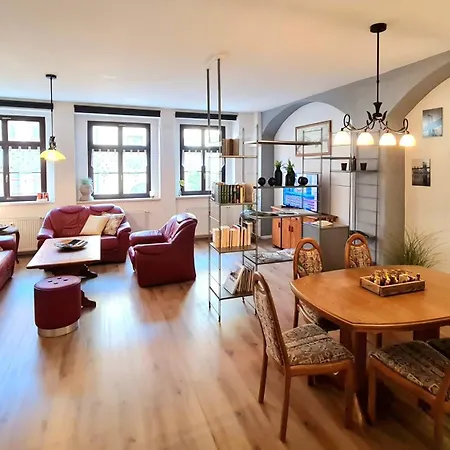 NEU: Großzügige Citywohnung mit XXL Dachterrasse! Freiberg Exterior foto